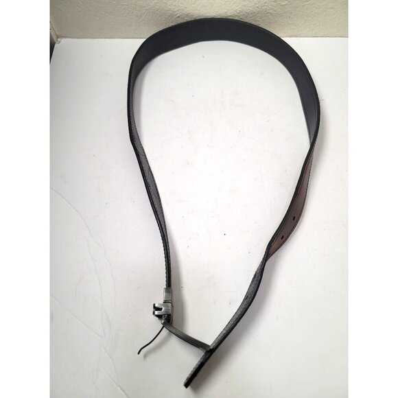 Fossil Genuine Leather Brown & Black Men's Belt Size 36 - Picture 2 of 6